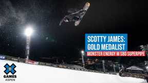 Scotty James: Gold Medalist - Monster Energy Men's Snowboard Superpipe | X Games Aspen 2022