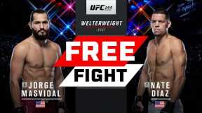 UFC 272 Free Fight: Jorge Masvidal vs Nate Diaz