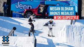 Megan Oldham: Bronze Medalist - Jeep Women’s Ski Slopestyle | X Games Aspen 2022