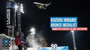 Kaishu Hirano: Bronze Medalist - Monster Energy Men's Snowboard Superpipe | X Games Aspen 2022