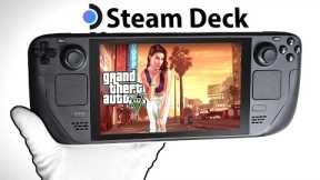 The Steam Deck Unboxing - Ultimate Handheld Gaming PC? (GTA5, Elden Ring, Call of Duty)