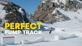 Snowboarding The PERFECT Snow Pump Track