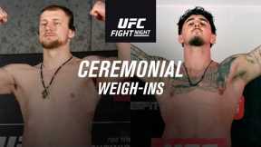 UFC London: Ceremonial Weigh-In