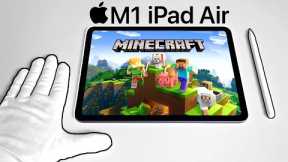 Apple M1 iPad Air Unboxing - Almost Pro, But... (Minecraft, PUBG, Fortnite)