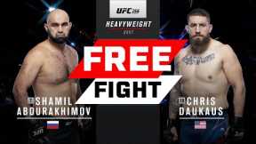 UFC Columbus Free Fight: Chris Daukaus vs Shamil Abdurakhimov