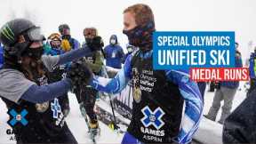 Special Olympics Unified Ski: MEDAL RUNS | X Games Aspen 2022