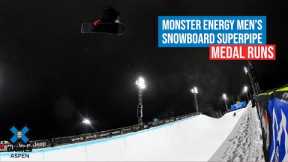 Monster Energy Men’s Snowboard SuperPipe: MEDAL RUNS | X Games Aspen 2022