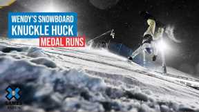 Wendy’s Snowboard Knuckle Huck: MEDAL RUNS | X Games Aspen 2022