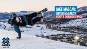 Jake Mageau: Silver Medalist - Wendy's Ski Knuckle Huck | X Games Aspen 2022