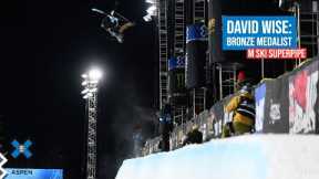 David Wise: Bronze Medalist - Men's Ski Superpipe | X Games Aspen 2022