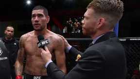 Alex Pereira Octagon Interview | UFC Vegas 50
