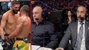 UFC 273 Commentator Booth Reactions