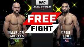 UFC Vegas 53 Free Fight: Rob Font vs Marlon Moraes