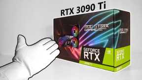 Nvidia RTX 3090 Ti Unboxing - A Monster GPU! + Gameplay