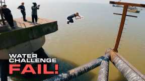 Parkour Water Challenge GONE WRONG ??