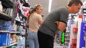 Farting on People at Walmart - The Pooter