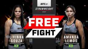UFC Vegas 52 Free Fight: Amanda Lemos vs Livinha Souza