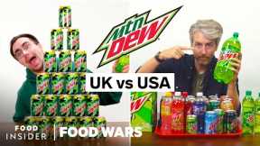 US vs UK Mountain Dew | Food Wars