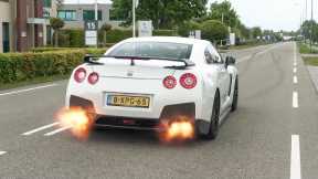 700HP MRT700 Nissan GT-R R35 - CRAZY Pops and Bangs, Accelerations & Flames !
