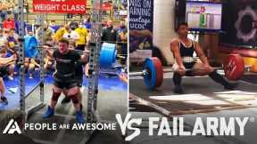 Maximum Weightlifting Wins Vs. ﻿Fails & More | People Are Awesome Vs. FailArmy