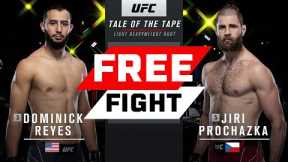 Jiri Prochazka vs Dominick Reyes | FREE FIGHT | UFC 275