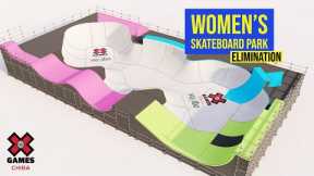 Women's Skateboard Park Elimination: LIVESTREAM | X Games Chiba 2022