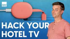 How to connect Chromecast to a hotel TV