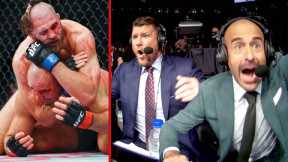 UFC 275 Commentator Booth Reactions!