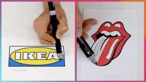 Satisfying BRAND LOGO Art That Is At Another Level ▶2