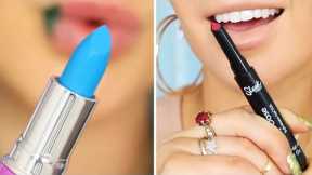 13 Ultimate lipstick tutorials & Beautiful lips art ideas!