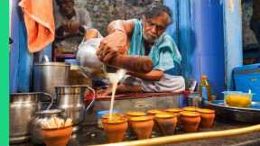 Holy Indian Street Food!! Bizarre to Epic in Varanasi!!