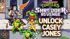 Teenage Mutant Ninja Turtles: Shredder's Revenge - How To Unlock Casey Jones