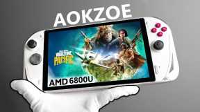 The Hardcore Gaming Handheld - $899 AOKZOE Unboxing + Gameplay (AMD Ryzen 7 6800U)
