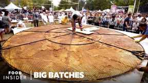 How A 16-Foot-Wide Torta Frita Is Made In Argentina Every Year | Big Batches | Food Insider