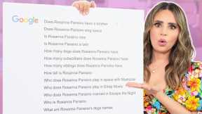 My Biggest SECRET Ever! | Rosanna Pansino Answers The Web's Most Searched Questions