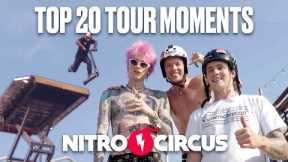 Top 20 Most Insane Nitro Circus Tour Moments 2022