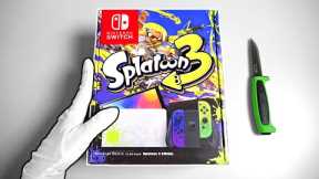Nintendo Switch OLED SPLATOON 3 Special Edition Unboxing + Bonus