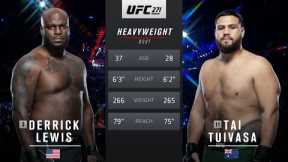 Tai Tuivasa vs Derrick Lewis | FREE FIGHT | UFC Paris