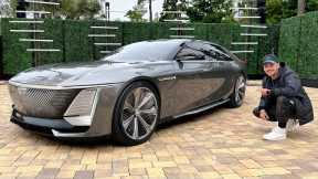 Cadillac's EV Concept with Wooden Interior | Celestiq
