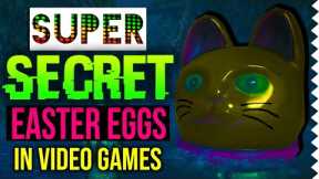Super Secret Easter Eggs in Video Games #15 (Cats, Frogs and Toast!?)