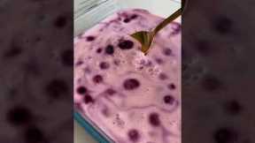 This berry mousse can be made in a matter of minutes #berrymousse #desserts #blueberries #shorts