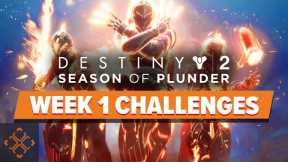 Destiny 2: How To Complete All Week 1 Season Of Plunder Challenges