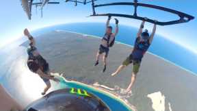 Sky Diving Over Tangalooma with the Boys | NAVIGATE Brisbane Ep. 2