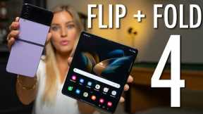 *NEW* Samsung Galaxy Z Flip 4 and Z Fold 4!