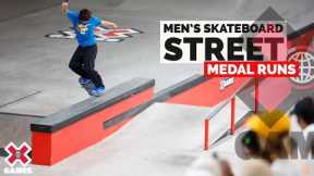 Men’s Skateboard Street: MEDAL RUNS | X Games 2022