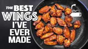 THE BEST CHICKEN WINGS THAT I'VE MADE IN A LONG TIME! | SAM THE COOKING GUY