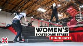 Women’s Skateboard Street: HIGHLIGHTS | X Games 2022
