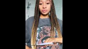 Taking Out My Box Braids! *curly hair routine*