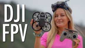 DJI's NEW FPV Drone: AVATA! Unboxing and first impressions!