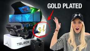 $140,000 Gold Plated Racing Simulators